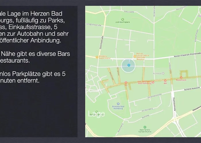 아파트 Grosses Und Helles Innenstadt - 바트 홈부르크 포어 데어 회에